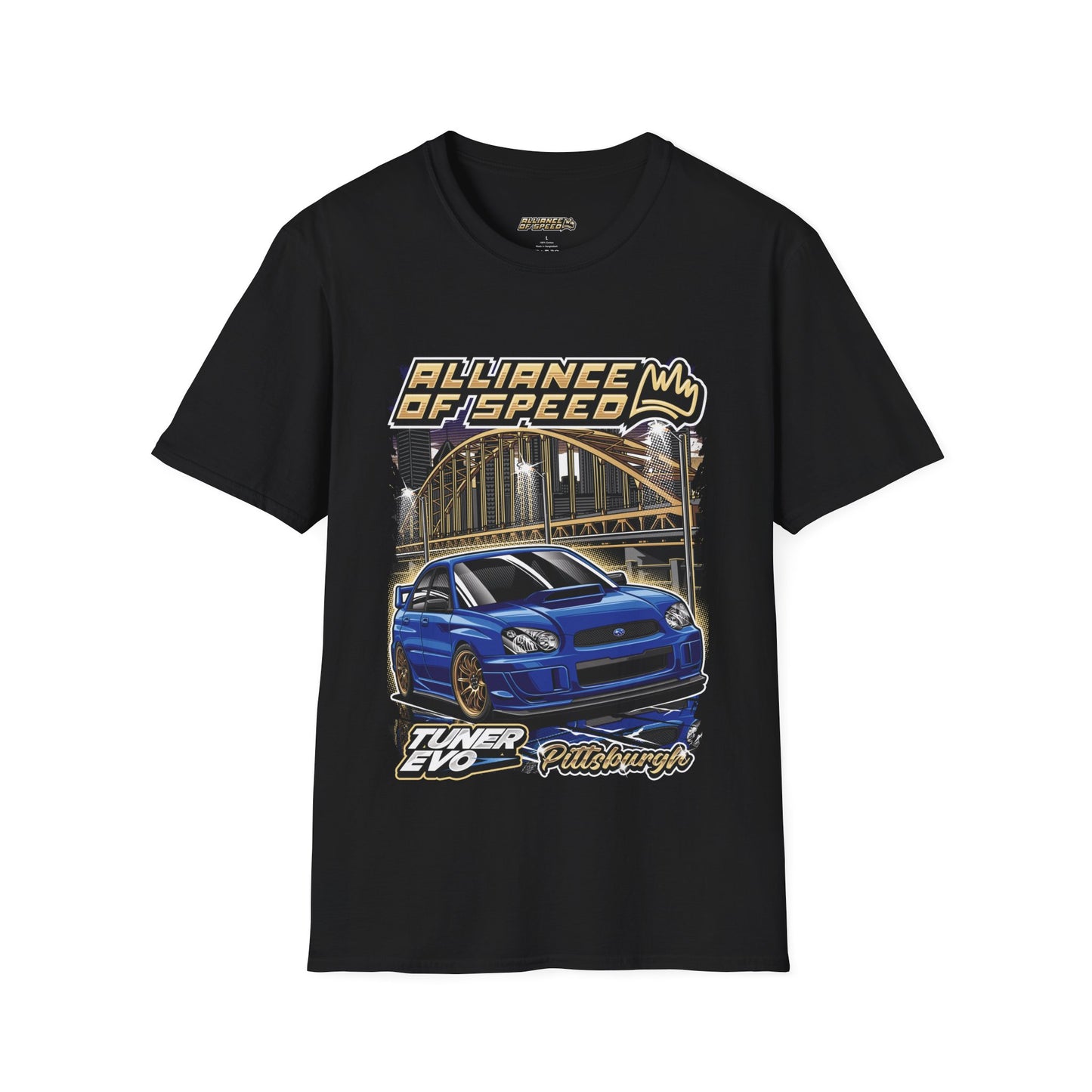 Tuner Evo Pittsburgh Exclusive T-Shirt (GDB Subaru WRX STi)