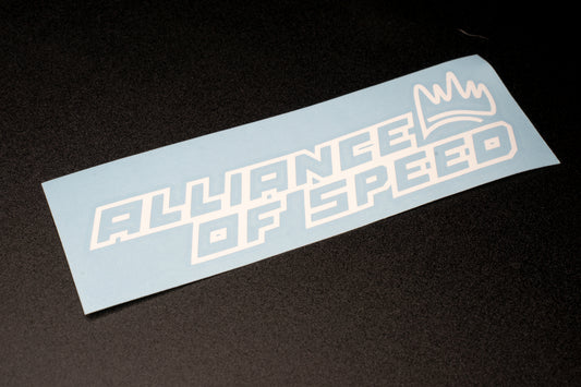 Alliance of Speed Logo Decal
