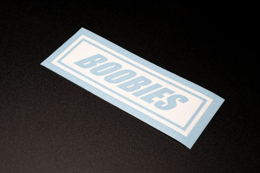 ‘BOOBIES’ JDM Vinyl Sticker