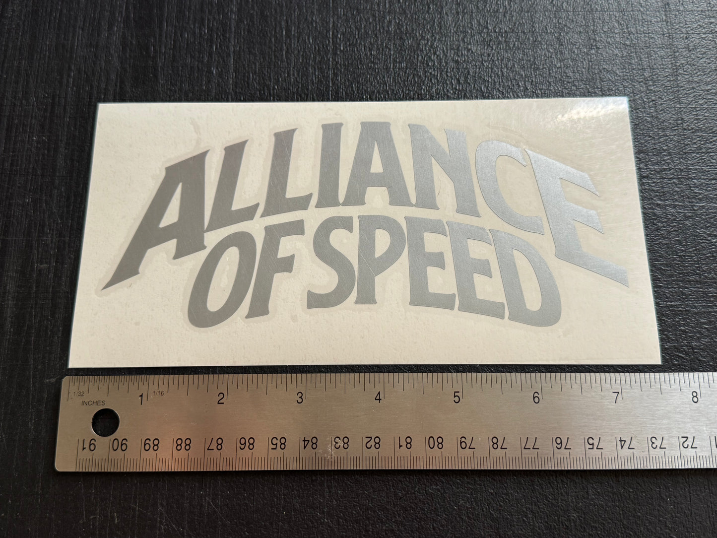 Alliance of Speed Sticker