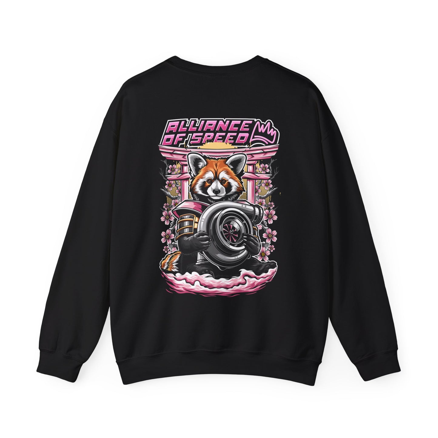 Red Panda with Turbo Sweatshirt