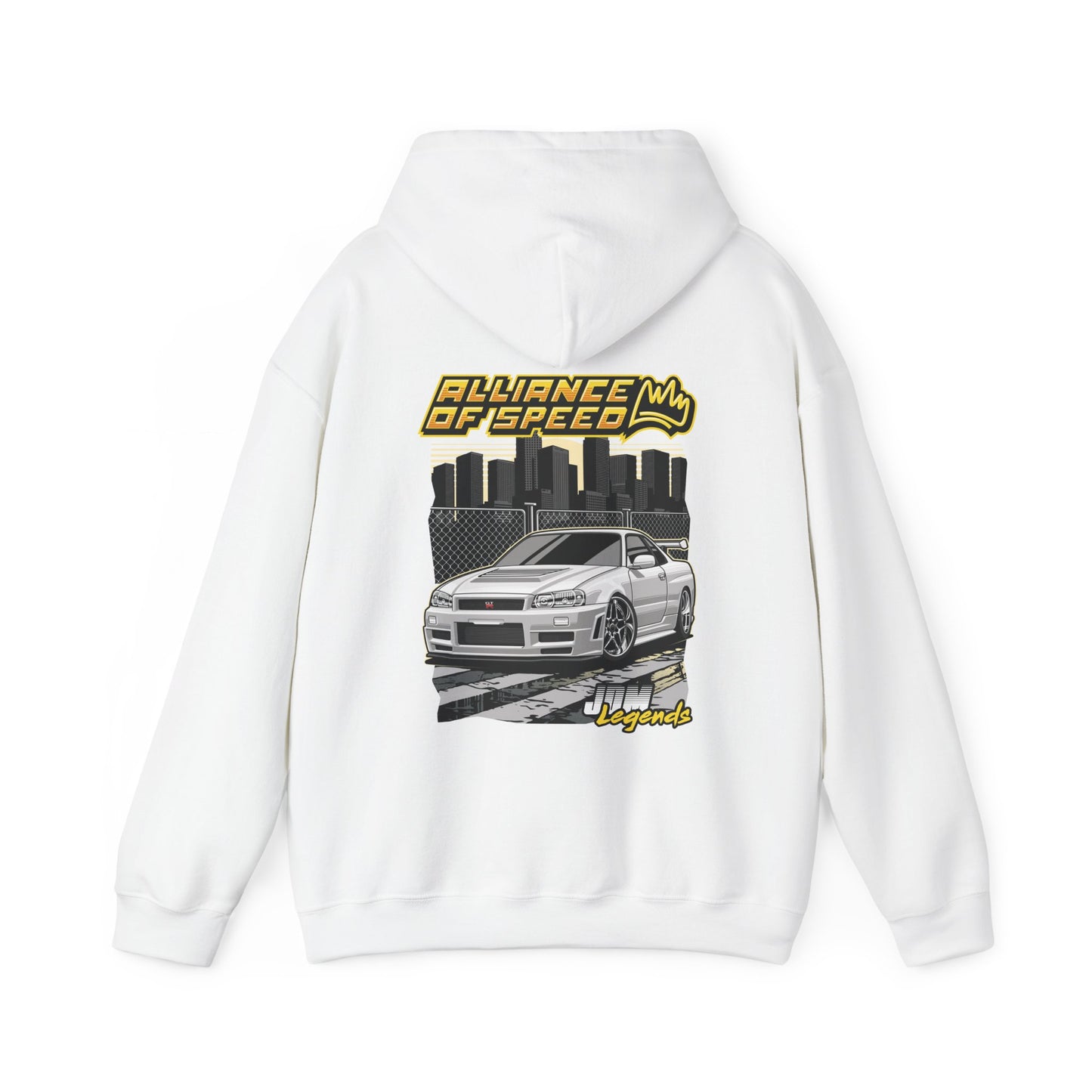 Sudadera con capucha R34 GTR - Leyendas del JDM