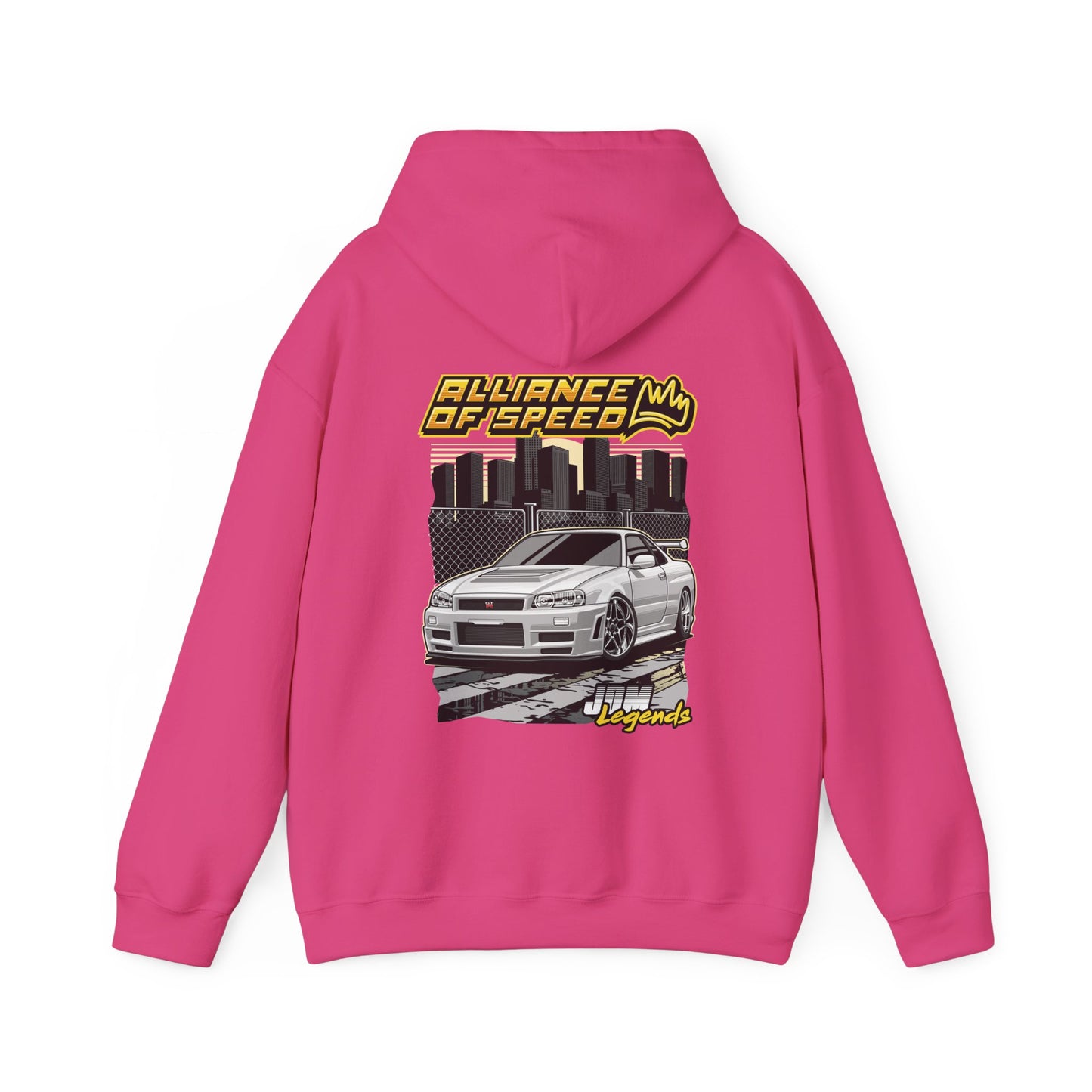 Sudadera con capucha R34 GTR - Leyendas del JDM