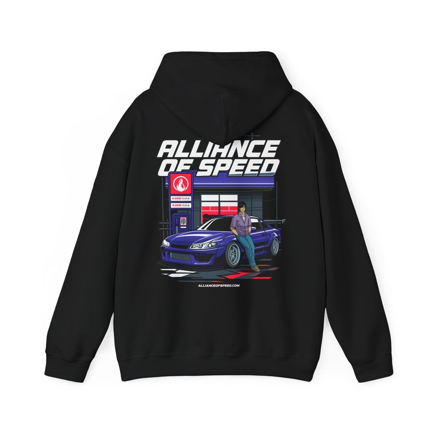 Widebody S15 Silvia Anime Style Hoodie