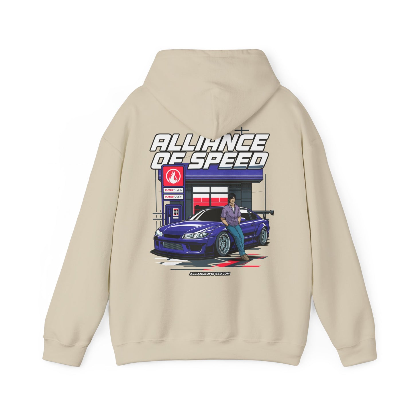 Widebody S15 Silvia Anime Style Hoodie