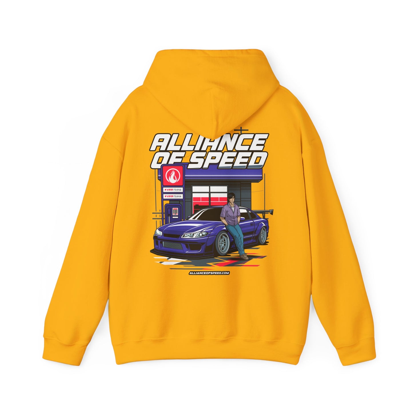 Widebody S15 Silvia Anime Style Hoodie