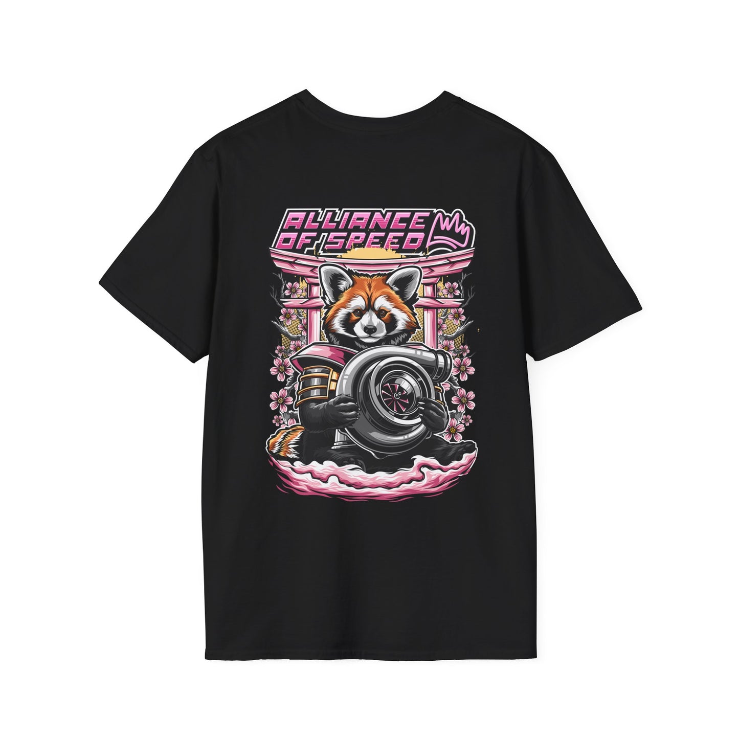 Red Panda with Turbo T-Shirt