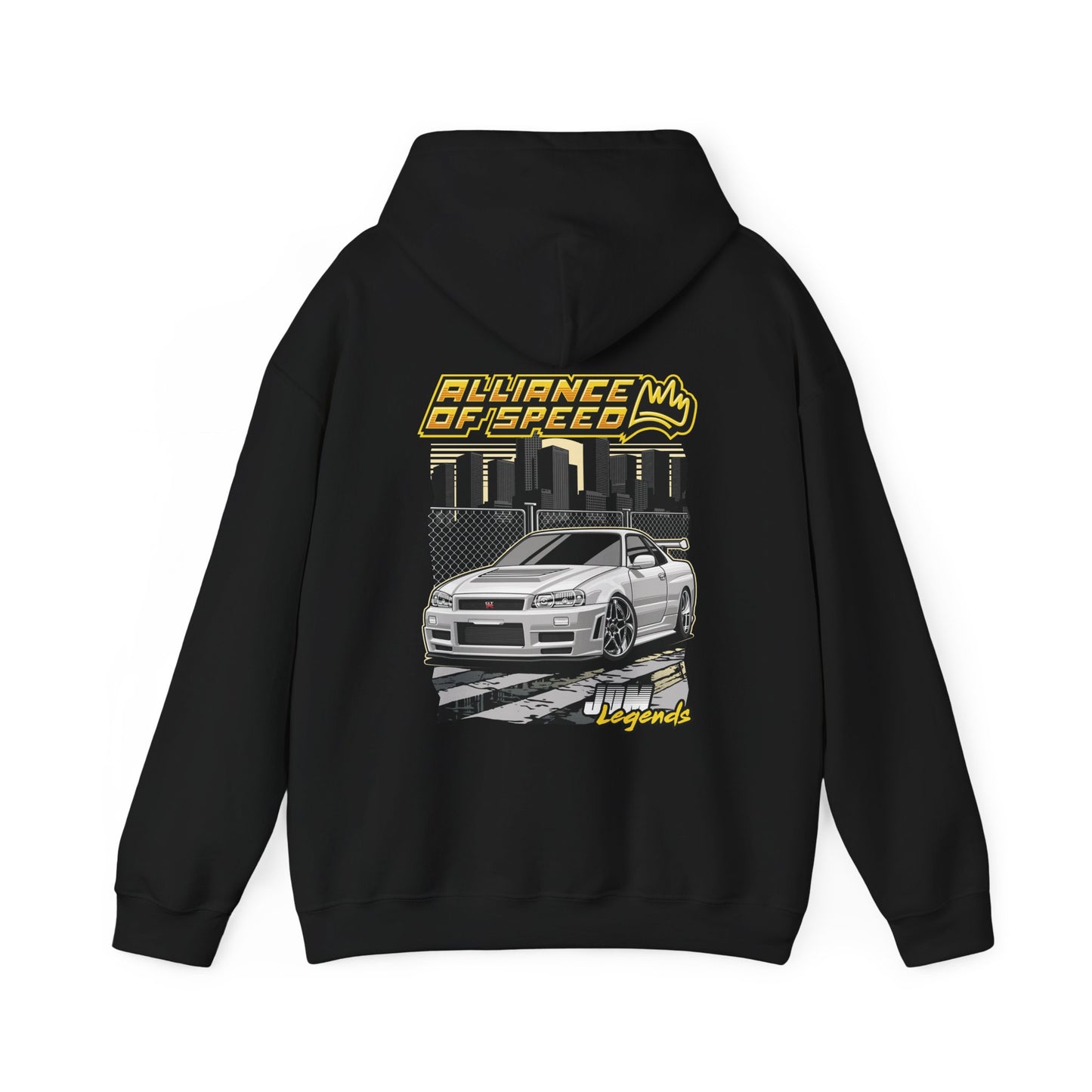 Sudadera con capucha R34 GTR - Leyendas del JDM