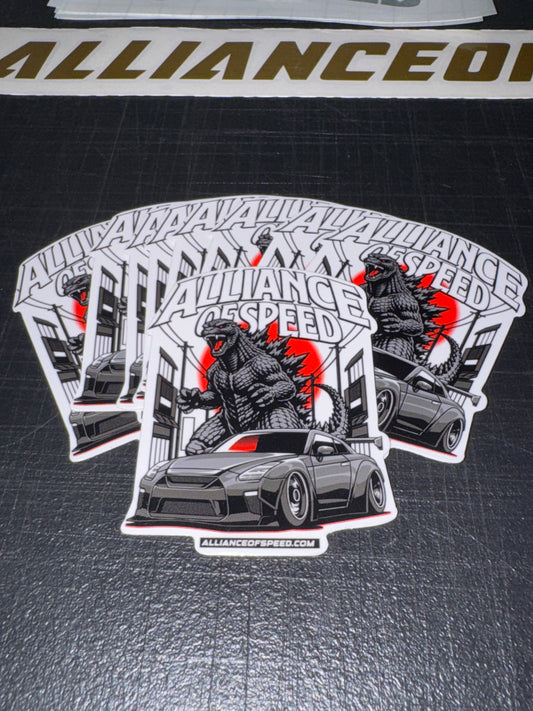 R35 GT-R DieCut Sticker