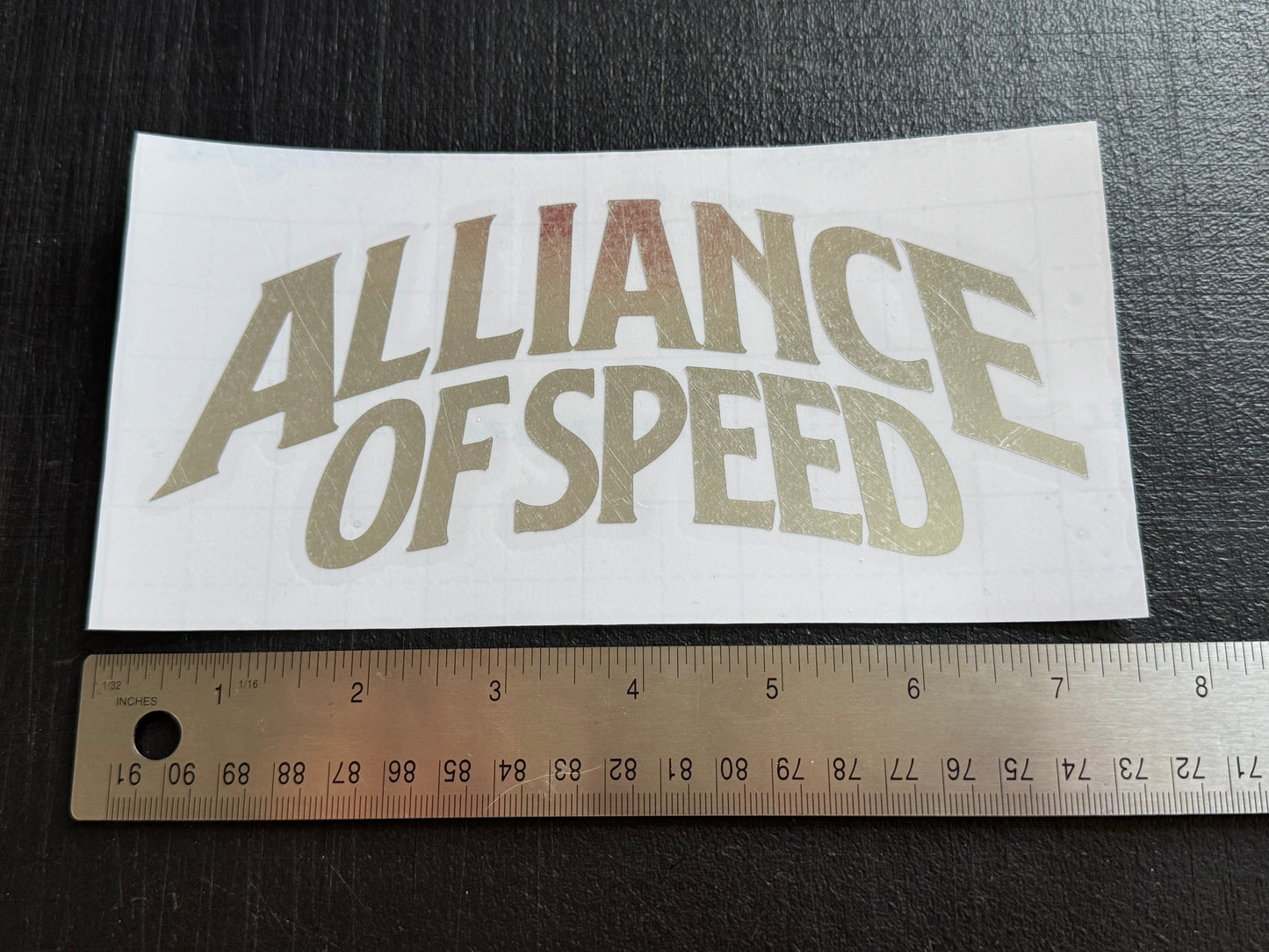 Alliance of Speed Sticker